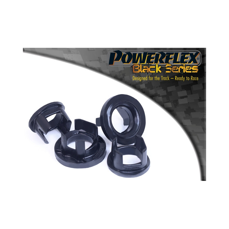 Silent Bloc Powerflex com inserção preta, dianteiro, suporte traseiro BMW F20, F21 Série 1 (2011 - )Array