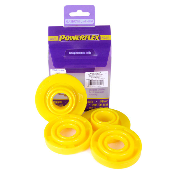 Silent Bloc Powerflex Inserção dianteira do suporte traseiro BMW E36 Série 3 (1990 - 1998)Array