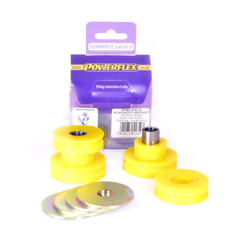 Silent Bloc Powerflex Superior Amortecedor Traseiro 12 mm BMW E81, E82, E87 e E88 Série 1 (2004-2013)Array