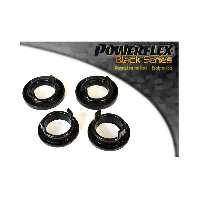 Silent Bloc Powerflex com inserção preta, suporte traseiro, BMW E46 Série 3 CompactArray