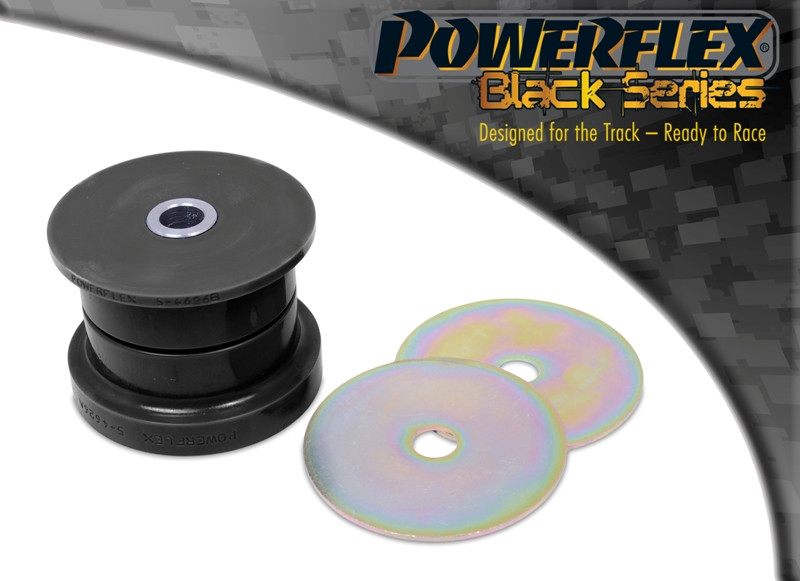 Silent Bloc Powerflex Preto Traseiro Diferencial Traseiro BMW E46 Série 3 CompactArray