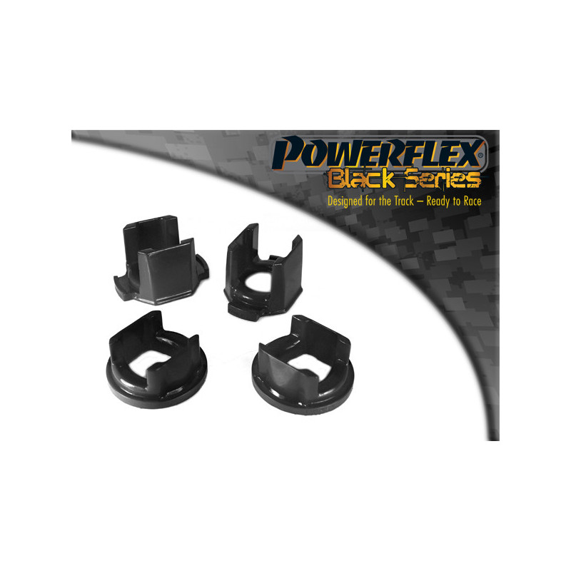 Silent Bloc Powerflex Preto Inserção dianteira Suporte traseiro BMW E39 Série 5 520 a 530Array