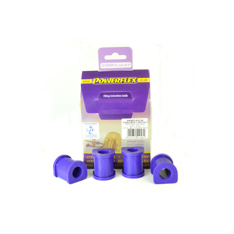 Silent Bloc Powerflex Barra de Rolagem Traseira 16 mm Porsche 911 Classic (65-67)Array