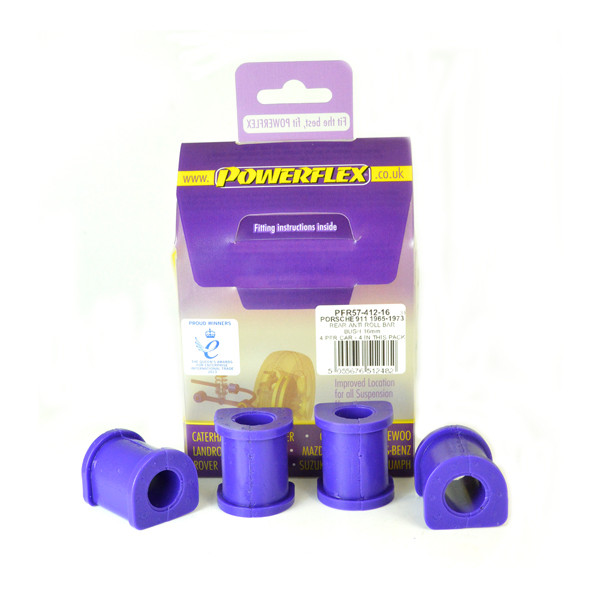 Silent Bloc Powerflex Barra de Rolagem Traseira 16 mm Porsche 911 Classic (65-67)Array