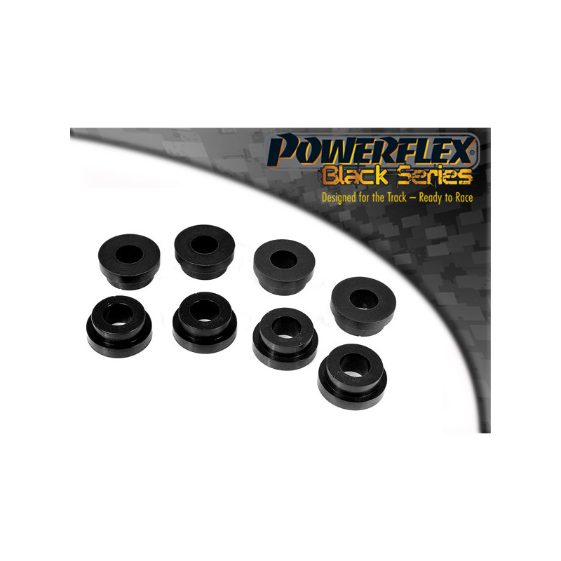 Silent Bloc Powerflex Preto Kit Suporte Traseiro (até 1976) Rover MiniArray