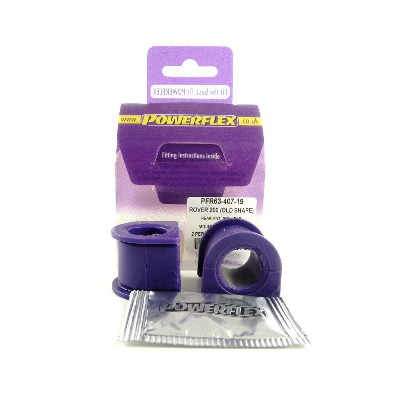 Silentblock Powerflex Barra Estabilizadora Trasera 19mm Rover 200 (1989-1995), 400 (1990-1995)Array