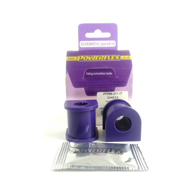 Silent Bloc Powerflex Barra de Rolagem Traseira 17 mm Saab 9-5 (1998-2010) YS3EArray