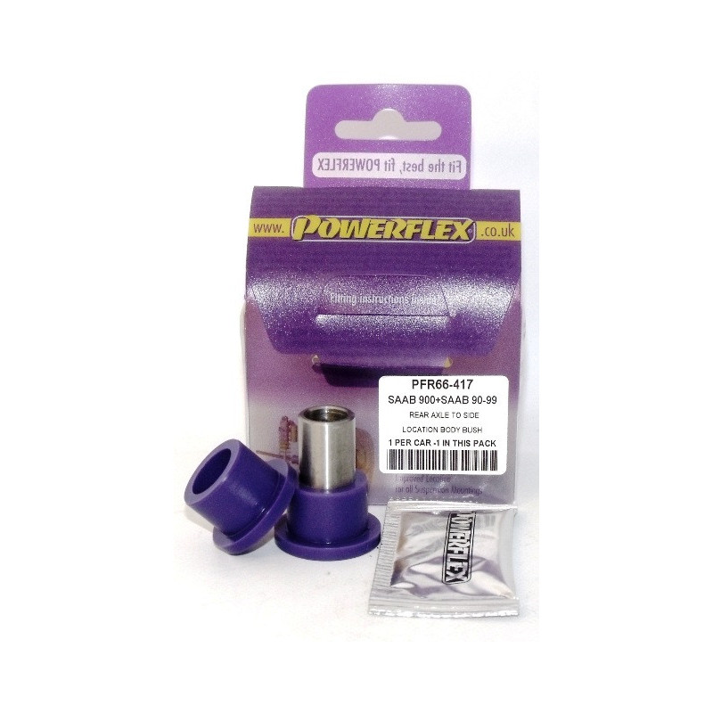 Silent Bloc Powerflex Extremidade do Eixo Traseiro Lado do Chassis Saab 90 & 99 (1975-1987)Array