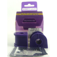 Silent Bloc Powerflex Barra de Rolagem Traseira no Chassis 14 mm Subaru Impreza Turbo, WRX & STi GD, GG (2000 - 2007)