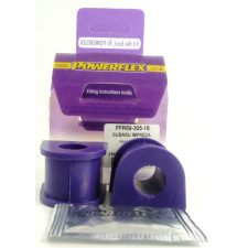 Silent Bloc Powerflex Barra de Rolagem Traseira no Chassis 18 mm Subaru Impreza Turbo, WRX & STi GD, GG (2000 - 2007)