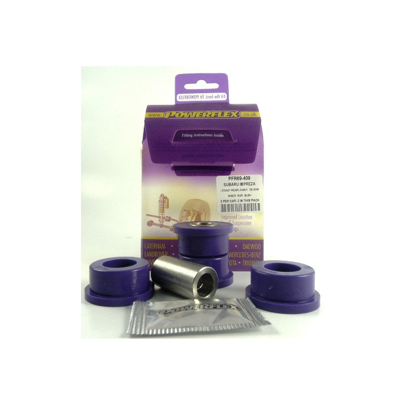 Silent Bloc Powerflex Interno Tirante Traseiro Inferior Lateral Trem Subaru Legacy BE, BH (1998 - 2003)Array