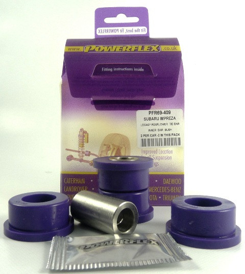 Silent Bloc Powerflex Interno Tirante Traseiro Inferior Lateral Trem Subaru Legacy BE, BH (1998 - 2003)Array
