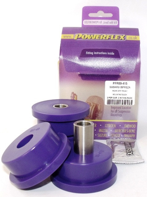 Silentblock Powerflex Delantero Diferencial Trasero Subaru Legacy BE, BH (1998 - 2003)Array