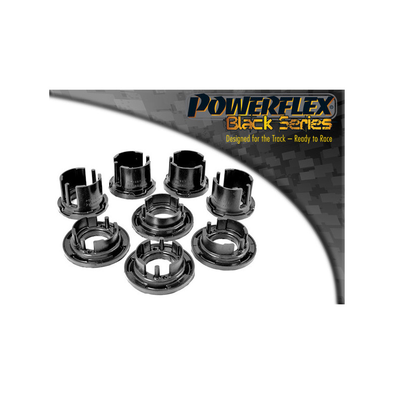 Silent Bloc Powerflex Preto Suporte Traseiro Inserção até 06/10 Subaru Forester SH (2009 - 2013)Array