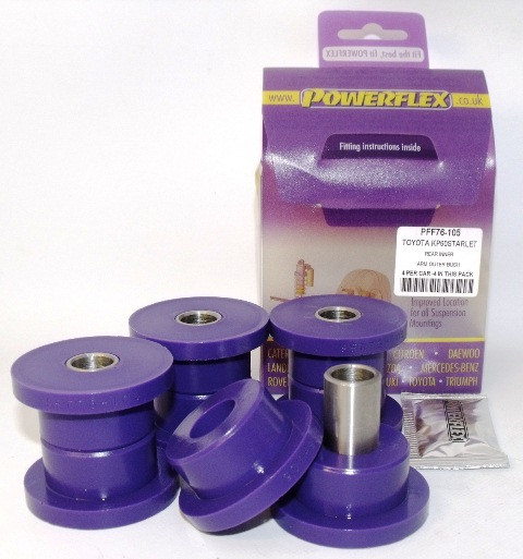 Silent Bloc Powerflex Ligação Interna Traseira Barra Toyota Starlet KP60 RWDArray
