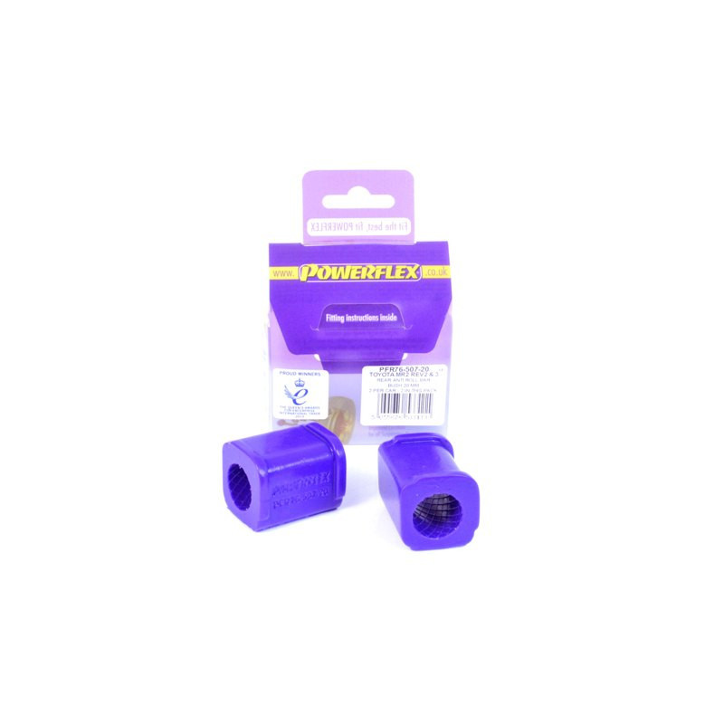 Silent Bloc Powerflex Barra de Rolagem Traseira 20 mm Toyota MR2 SW20 REV 2 a 5 (1991 - 1999)Array