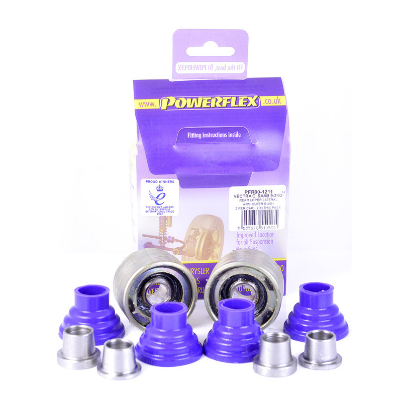 Silent Bloc Powerflex Exterior Braço Superior Traseiro Cadillac BLS (2005 - 2010)Array