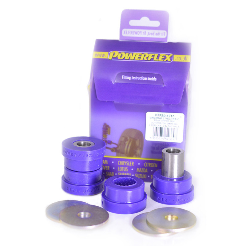 Silent Bloc Powerflex Exterior Braço Superior Traseiro, 38 mm Cadillac BLS (2005 - 2010)Array