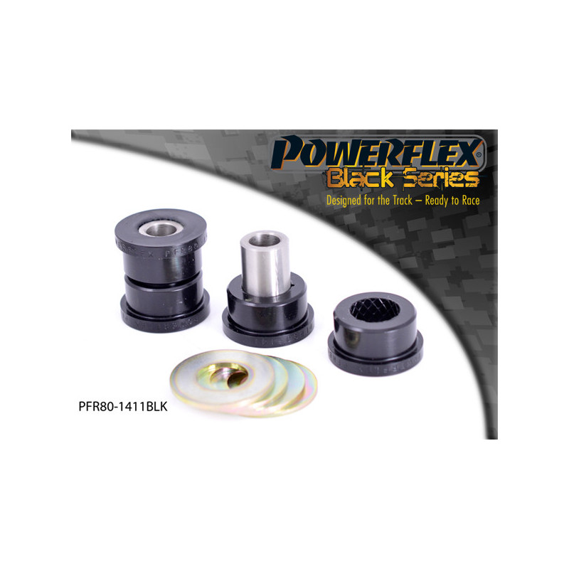 Silent Bloc Powerflex Preto Exterior Braço Panhard Traseiro Opel Astra MK6 - Astra J GTC, VXR & OPC (2010-2015)Array