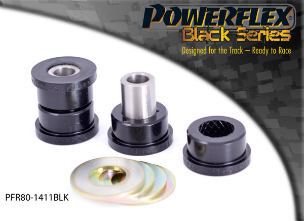 Silent Bloc Powerflex Preto Exterior Braço Panhard Traseiro Opel Astra MK6 - Astra J GTC, VXR & OPC (2010-2015)Array