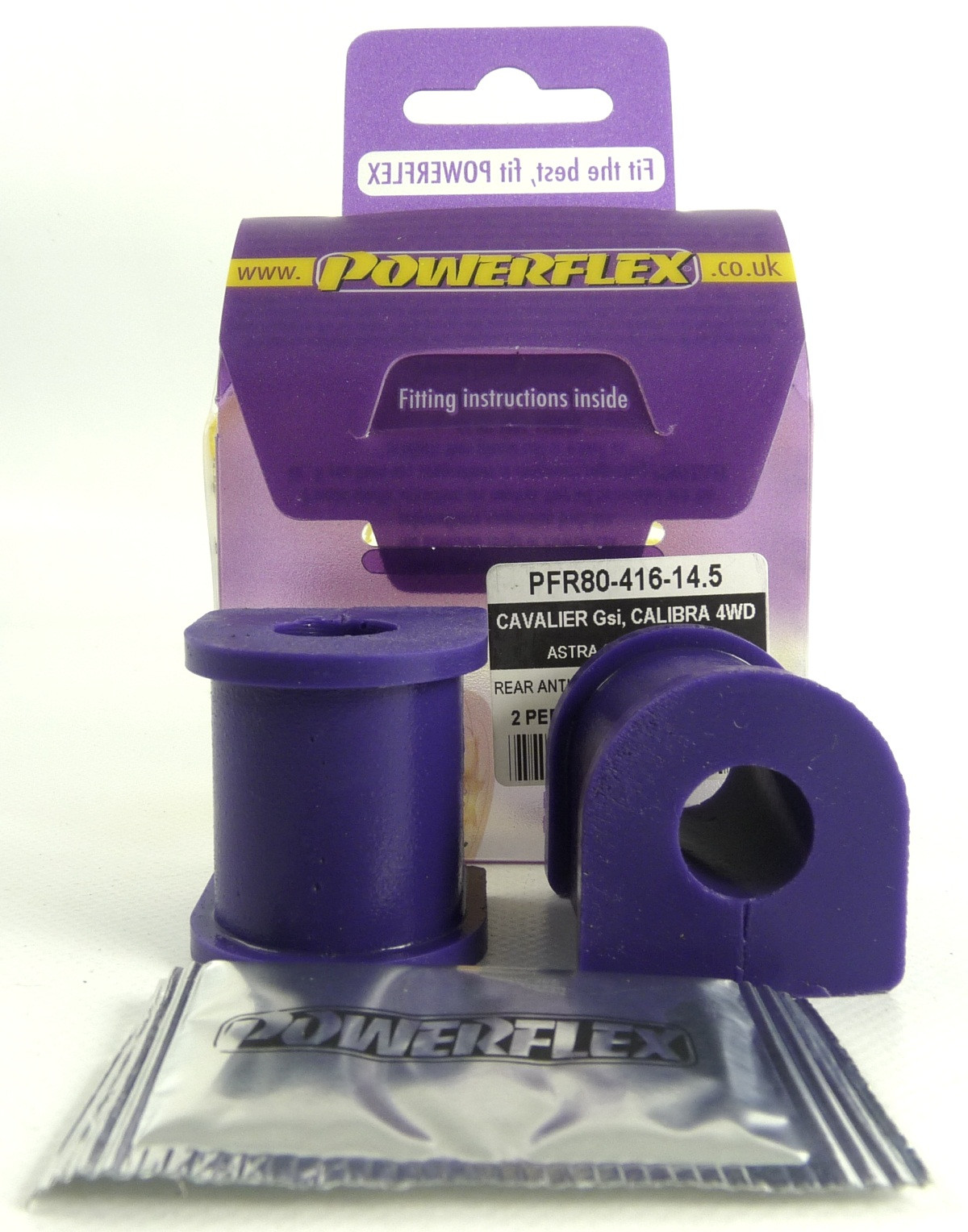 Silent Bloc Powerflex Barra de Rolagem Traseira (interior) 14,5 mm Opel Calibra (1989-1997)Array