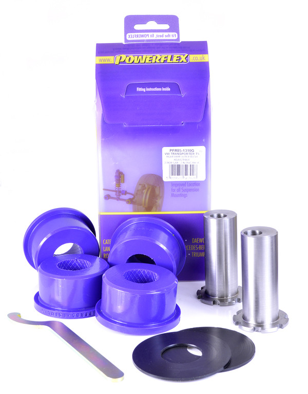 Silentblock Powerflex Exterior Brazo Trasero, Ajustable Volkswagen T5 Transporter incl 4Motion (2003-2015)Array