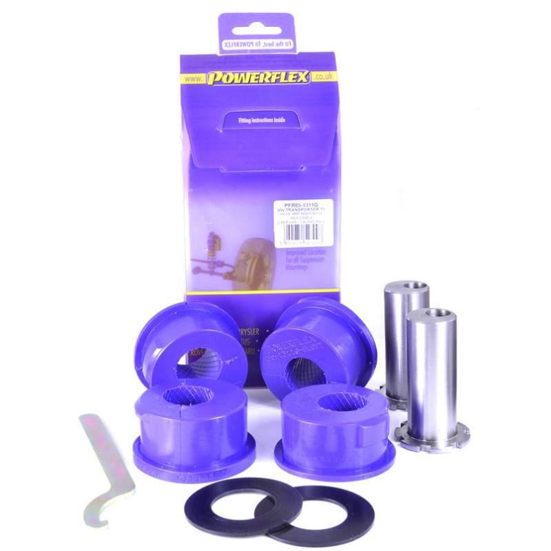 Silent Bloc Powerflex Interno Braço Traseiro, Ajustável Volkswagen T5 Transporter, incluindo 4Motion (2003-2015)Array