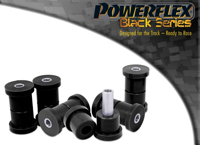 Silent Bloc Powerflex Preto Lâminas Traseiras da Suspensão Volkswagen Caddy Mk1 Tipo 14 (1985-1996)Array