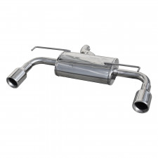 Escape Inoxcar Silencioso Trasero 1X102 derecha+izquierda VOLKSWAGEN GOLF 4 R 32 4MOTION (240CV) 2001-2004