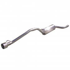 Escape Inoxcar Silencioso Trasero 1X102 FORD FOCUS 1° serie 1.8 TDCi (100CV) 1999-2004 diám 55