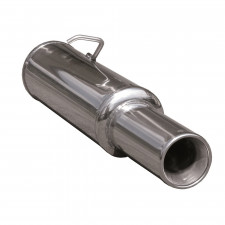 Escape Inoxcar Silencioso Trasero 1X102 OPEL ASTRA F 1.4 (60CV) 1 Fijación 1992-1996