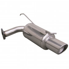 Escape Inoxcar Silencioso Traseiro 1X110 X-RACE MITSUBISHI LANCER EVO IX 2.0 16V (280CV) 2006-2008 diam 63