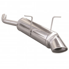 Silenciador traseiro Inoxcar 1X120X80 MINI ONE 1.6 (90hp) 2001-2006 (Tipo R50)