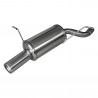 Escape Inoxcar Silencioso Trasero 1X80 BMW E46 318Ti Compact (143CV) 2002-2005