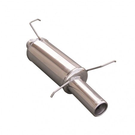 Escape Inoxcar Silencioso Trasero 1X80 CITROEN AX 1.1 (60CV) después de 1991