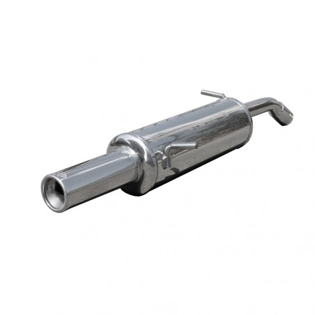 Escape Inoxcar Silencioso Traseiro 1X80 CITROEN C3 1.4 16V (88HP) 2001-2008