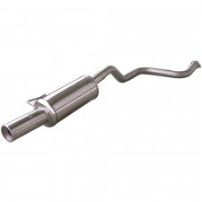 Escape Inoxcar Silencioso Trasero 1X80 FIAT UNO TURBO 1988-1993 diám 50