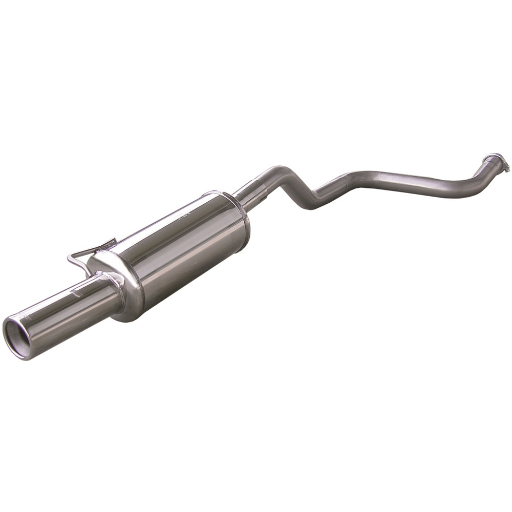 Escape Inoxcar Silencioso Traseiro 1X80 FIAT UNO TURBO 1988-1993 diam 50Array