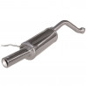 Escape Inoxcar Silencioso Traseiro 1X80 MG ZR 100 TD (101hp) 2001-2003