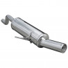 Escape Inoxcar Silencioso Traseiro 1X80 RENAULT CLIO 2 1.6 (90hp) antes de 2001 diam 45
