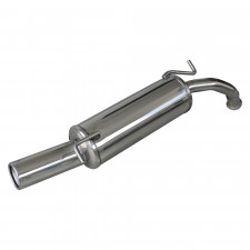 Escape Inoxcar Silencioso Trasero 1X80 TOYOTA YARIS 1.5 TS Turbo (105CV) 2003-2005