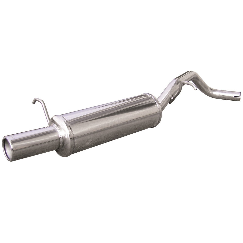 VOLKSWAGEN POLO (Type 9N) 1.4 TDI SPORTLINE (80HP) 1X80 Silenciador traseiro Inoxcar Exhaust 2005-2008Array