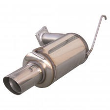 Escape Inoxcar Silencioso Trasero 1X90 RALLY MITSUBISHI LANCER EVO VII (280CV) 2001-2003