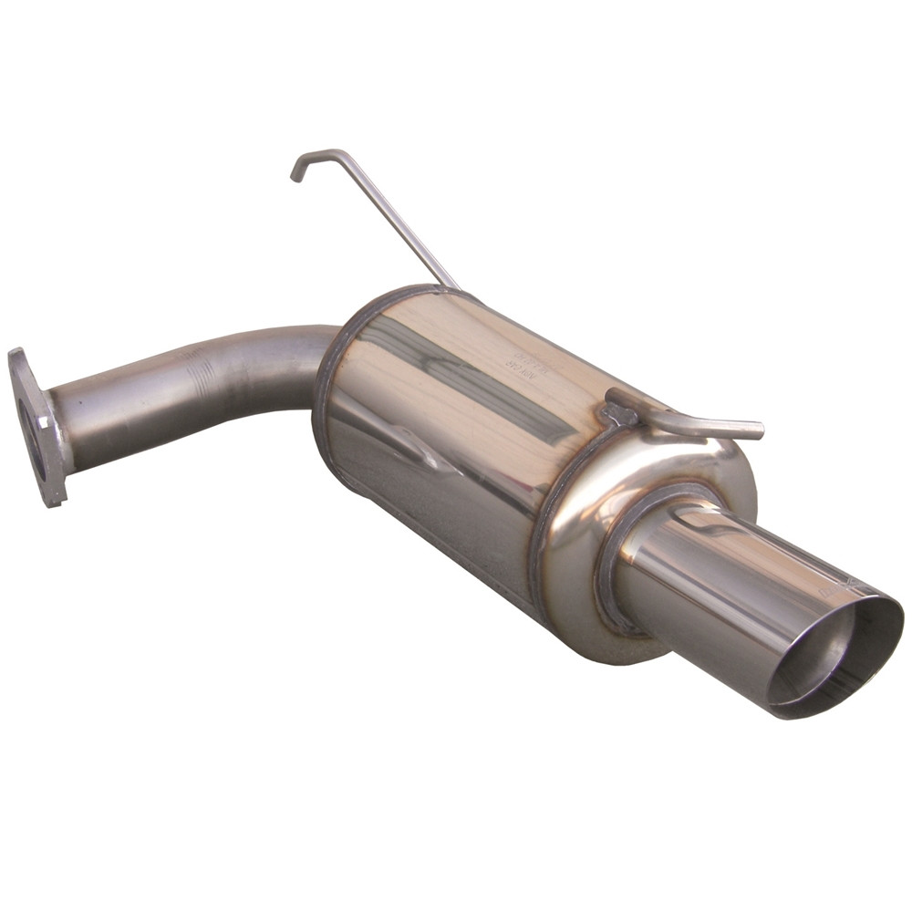 Escape Inoxcar Silencioso Trasero 1X90 RALLY MITSUBISHI LANCER EVO VIII (265CV) 2004-2005 diám 63Array