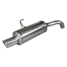 Escape Inoxcar Silenciador Traseiro 1X90 X-RACE RENAULT CLIO 2 RS 2.0 phase1 (17HP) 2000-2001 diam 54