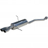 Escape Inoxcar Silencioso Traseiro 2X60 RACING BMW Z3 Roadster 1.9 (140cv) 1995-1999