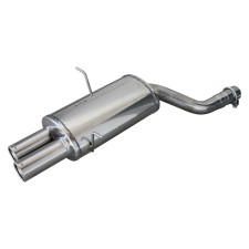 Escape Inoxcar Silencioso Traseiro 2X76 BMW E46 323i-Ci-Xi (170HP) / 328 Ci (193CV) 1998-2000 diam 65