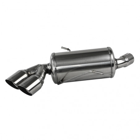Escape Inoxcar Silenciador Traseiro 2X80 RACING BMW E87 1-series 116i - 118i depois de 2004
