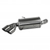 Escape Inoxcar Silenciador Traseiro 2X80 RACING BMW E87 1-series 116i - 118i depois de 2004
