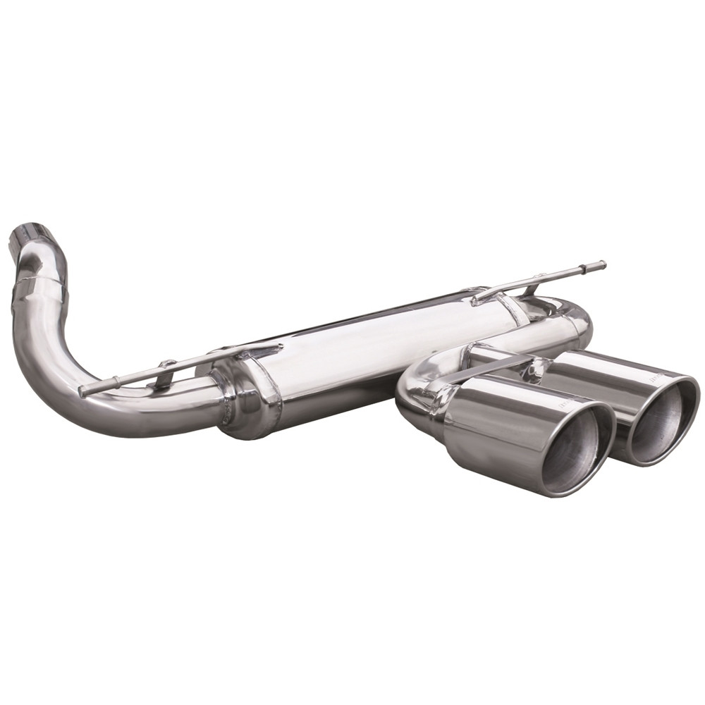 Inoxcar Silent Rear Central Exhaust 2X110 X-RACE FORD FOCUS Mk3 (tipo MK3) 2.0T ST (250hp) depois de 2012 diam 60Array